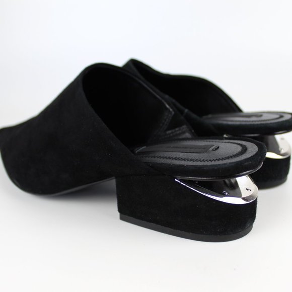 NEW Alexander Wang Pointy Toe Suede Mule - Picture 4 of 16